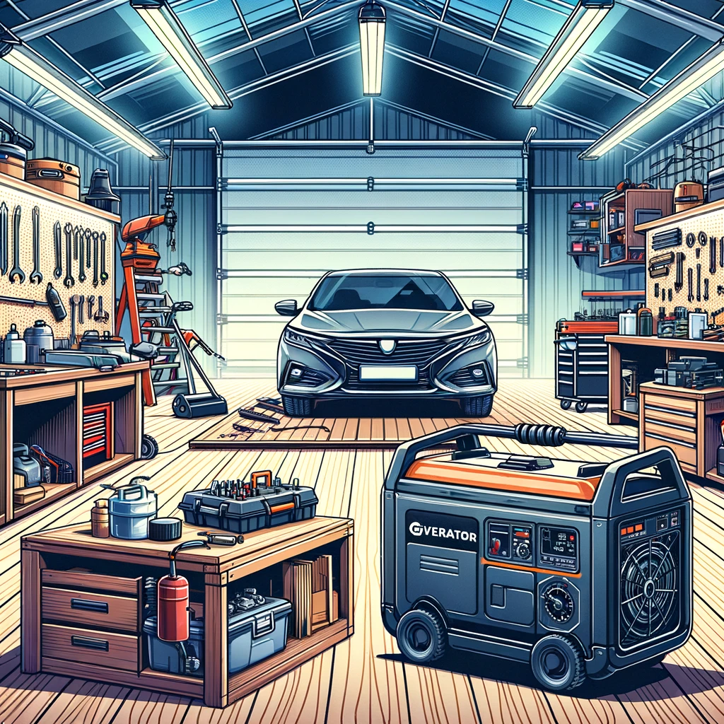 Maximizing Your Garage Space: The Benefits of Having a Portable Generator for Auto Repairs