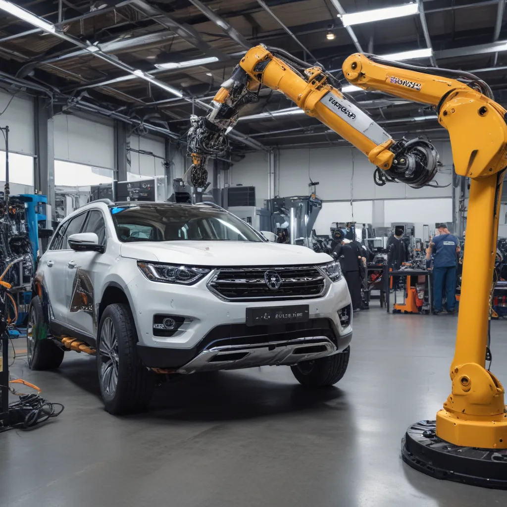 Automating Vehicle Service and Repair with Robotics