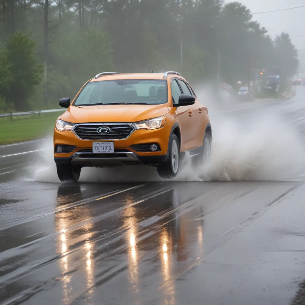 Handling Hydroplaning: Regaining Control on Wet Roads