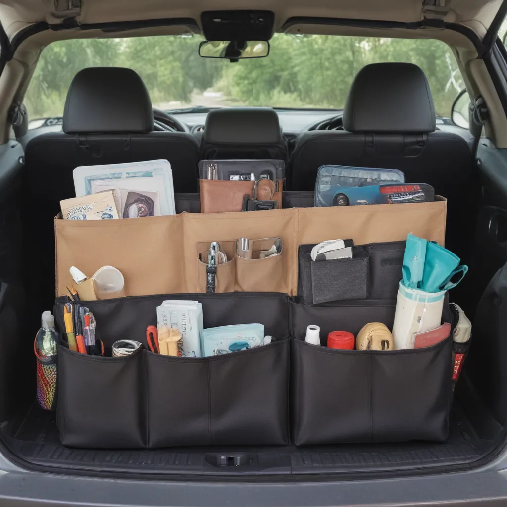 Junk in the Trunk: Car Organizers for Road Trips