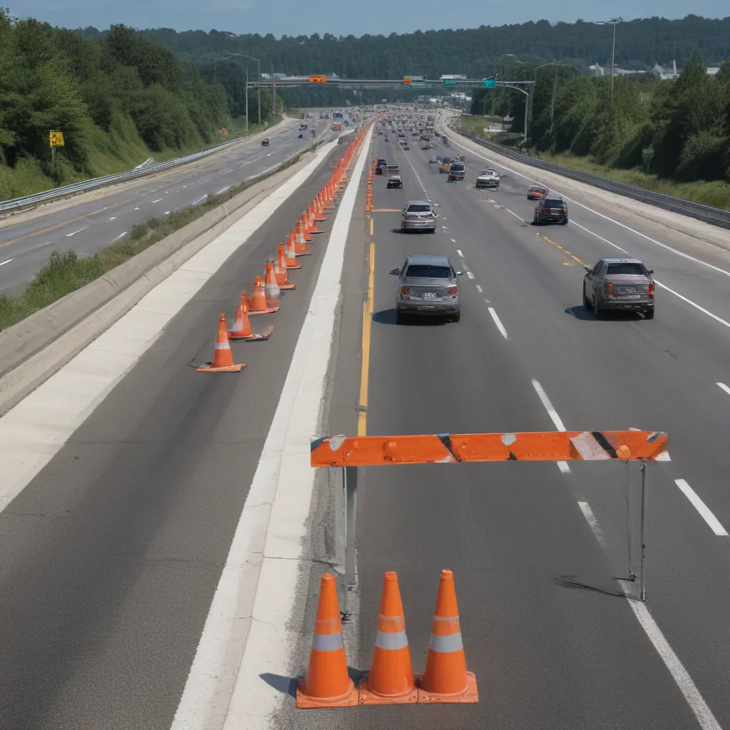 Safely Navigating Lane Closures, Merges and Work Zones