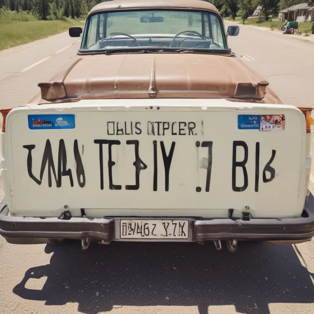 The Coolest Custom License Plate Ideas for Road Trippers